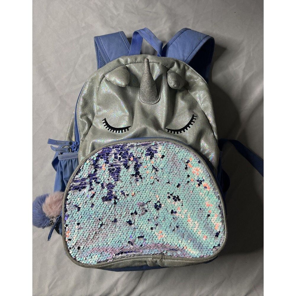 Cat‎ & Jack Kids 16.75" Unicorn Figural Backpack